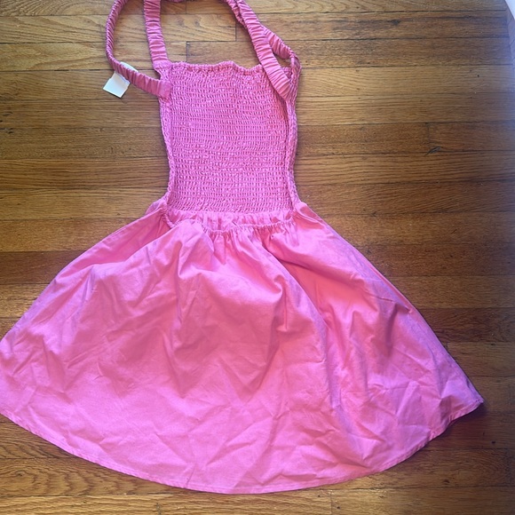 Pretty in pink Isalis backless summer dress size Medium - Picture 2 of 4